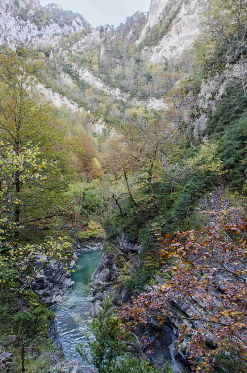 Huesca - parque nacional de Ordesa y Monte Perdido - valle de Añisclo 24 - cañon de Añisclo - desfiladero de las Cambras - rio Bellós.jpg